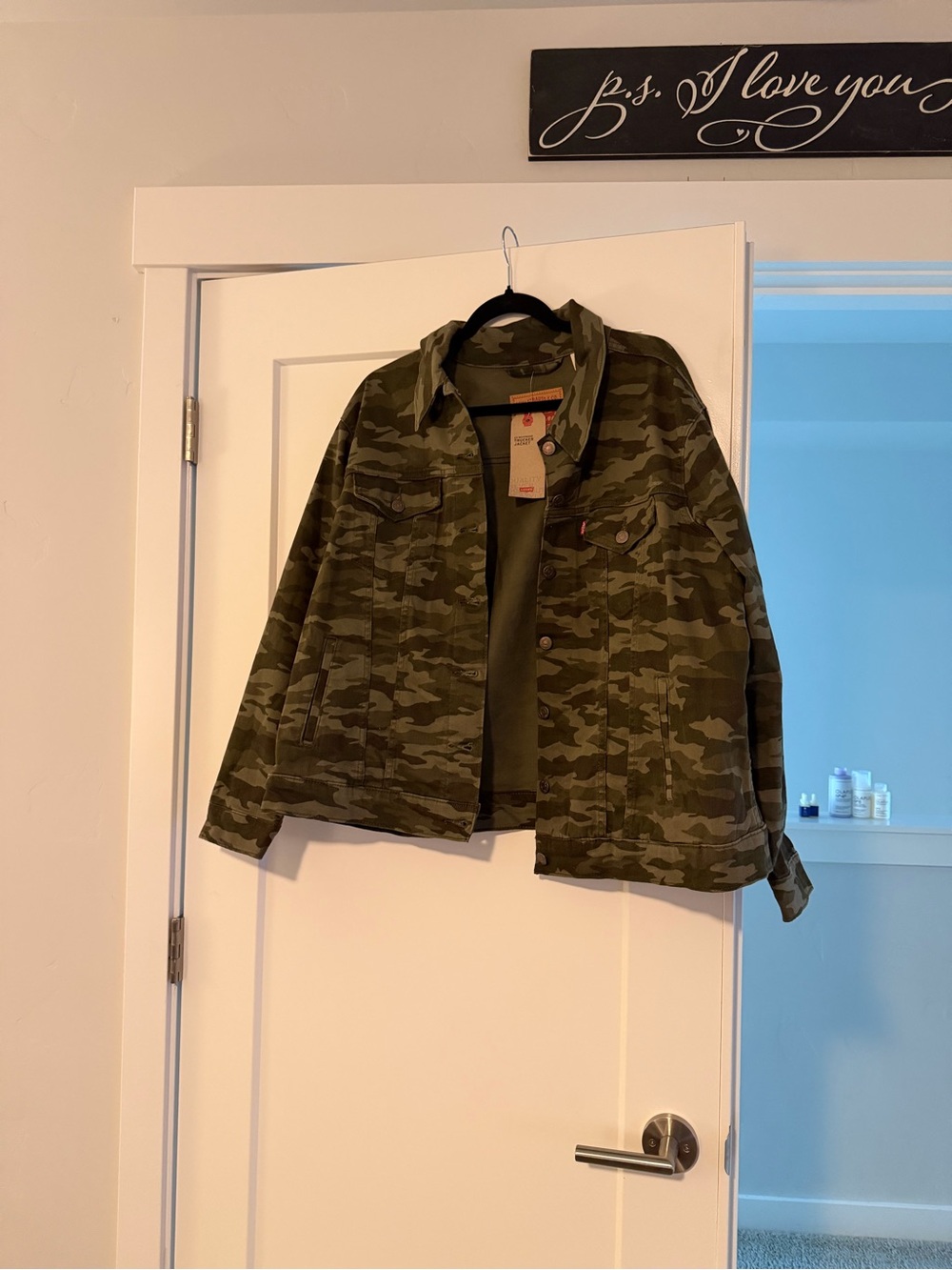 Levi’s Camo Utility Jacket - Green Camo